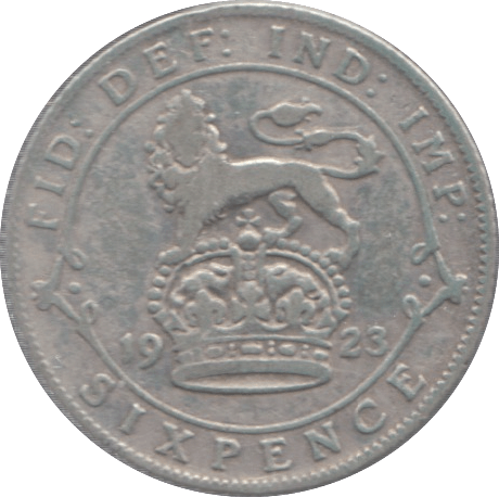 1923 SIXPENCE ( GF ) - Sixpence - Cambridgeshire Coins