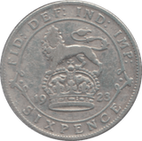 1923 SIXPENCE ( GF ) - Sixpence - Cambridgeshire Coins