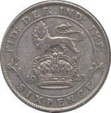 1923 SIXPENCE ( GVF ) - Sixpence - Cambridgeshire Coins