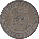 1923 SIXPENCE ( NF ) - Sixpence - Cambridgeshire Coins