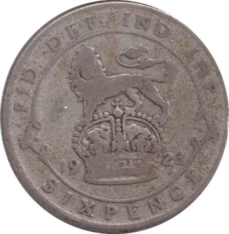 1923 SIXPENCE ( NF ) - Sixpence - Cambridgeshire Coins