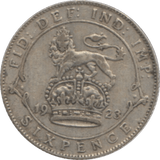 1923 SIXPENCE ( VF ) 1 - Sixpence - Cambridgeshire Coins