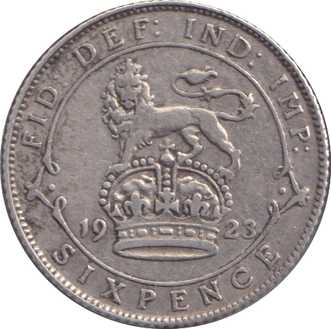 1923 SIXPENCE ( VF ) - Sixpence - Cambridgeshire Coins