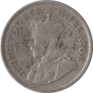1923 SOUTH AFRICA SILVER ONE SHILLING - SILVER WORLD COINS - Cambridgeshire Coins