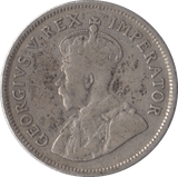 1923 SOUTH AFRICA SILVER ONE SHILLING - SILVER WORLD COINS - Cambridgeshire Coins