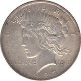 1923 USA PEACE SILVER DOLLAR - SILVER WORLD COINS - Cambridgeshire Coins