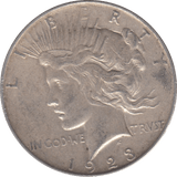1923 USA SILVER PEACE DOLLAR A - SILVER WORLD COINS - Cambridgeshire Coins