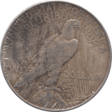 1923 USA SILVER PEACE DOLLAR A - SILVER WORLD COINS - Cambridgeshire Coins