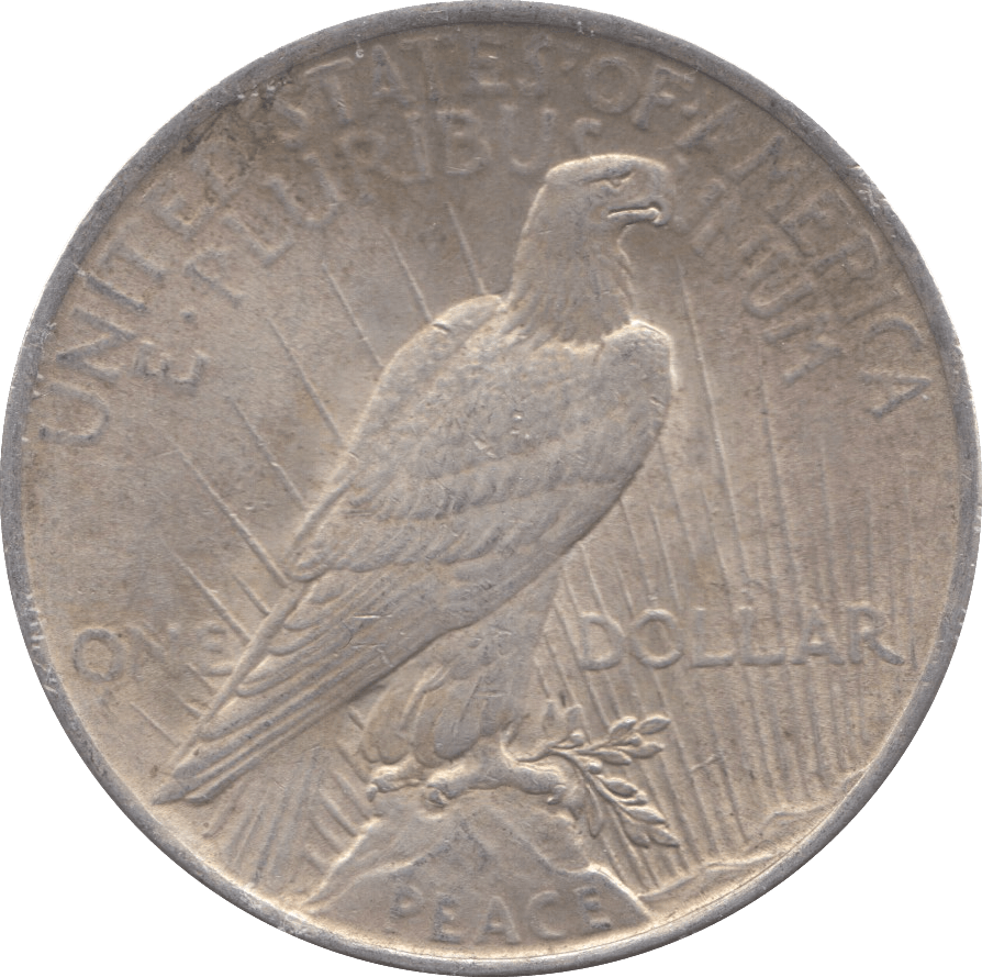 1923 USA SILVER PEACE DOLLAR C - SILVER WORLD COINS - Cambridgeshire Coins
