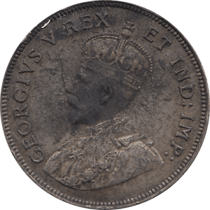 1924 BASE SILVER SHILLING BRITISH EAST AFRICA REF 134 - SILVER WORLD COINS - Cambridgeshire Coins