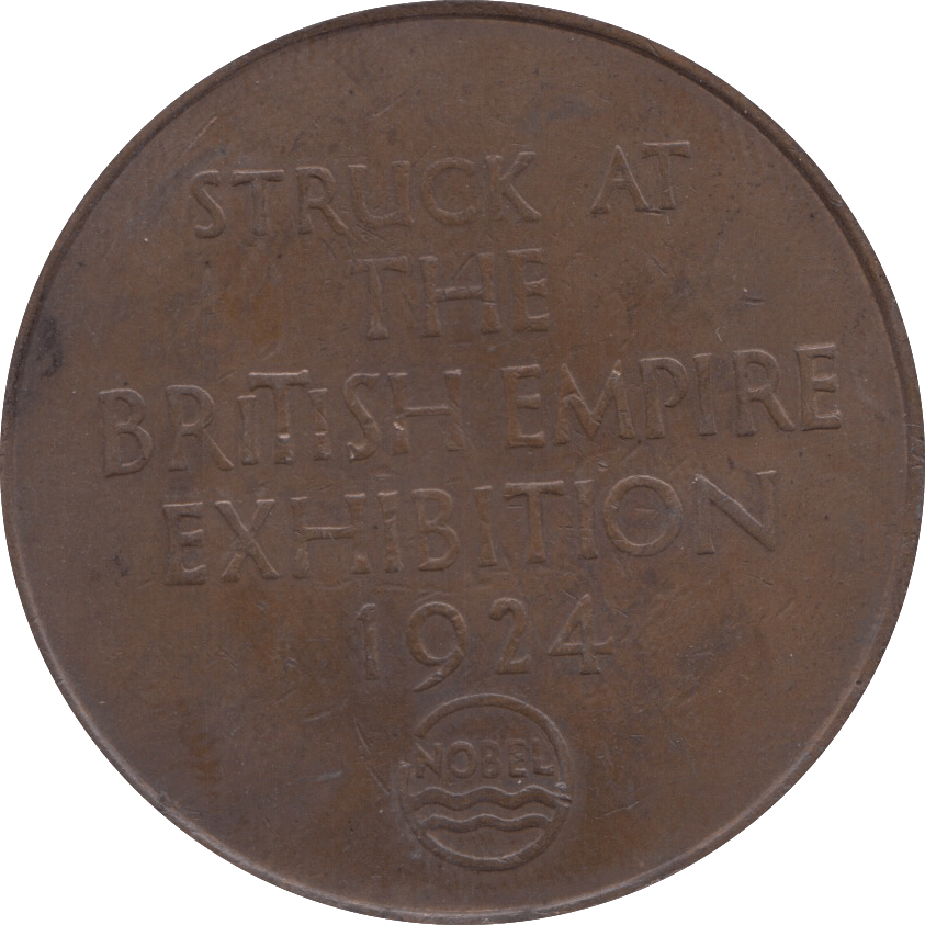 1924 BRITISH EMPIRE EXHIBITION MEDAL - MEDALS - Cambridgeshire Coins