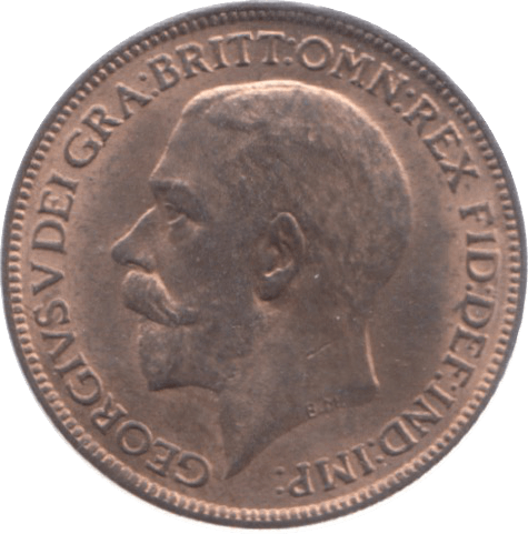 1924 FARTHING ( BU ) 18 - Farthing - Cambridgeshire Coins