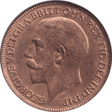 1924 FARTHING ( BU ) - Farthing - Cambridgeshire Coins