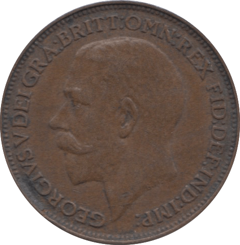 1924 FARTHING ( EF ) 2 - Farthing - Cambridgeshire Coins