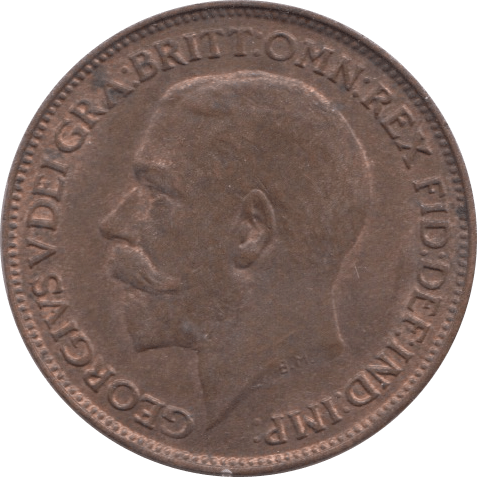 1924 FARTHING ( UNC ) - Farthing - Cambridgeshire Coins