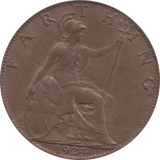 1924 FARTHING ( UNC ) - Farthing - Cambridgeshire Coins