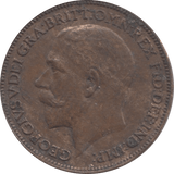 1924 FARTHING ( VF ) - Farthing - Cambridgeshire Coins