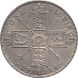 1924 FLORIN ( GVF ) - Florin - Cambridgeshire Coins