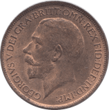 1924 HALF PENNY ( UNC ) - Halfpenny - Cambridgeshire Coins
