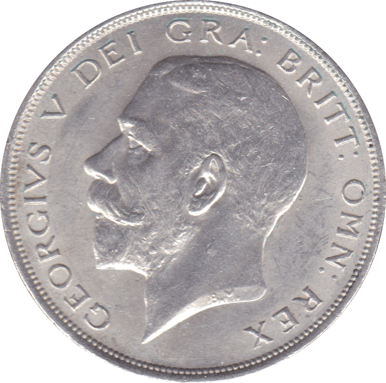 1924 HALFCROWN ( AUNC ) B - Halfcrown - Cambridgeshire Coins