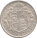 1924 HALFCROWN ( EF ) 1 - Halfcrown - Cambridgeshire Coins