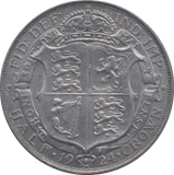 1924 HALFCROWN ( EF ) 1 - Halfcrown - Cambridgeshire Coins