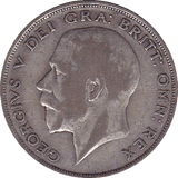 1924 HALFCROWN ( F ) A - Halfcrown - Cambridgeshire Coins