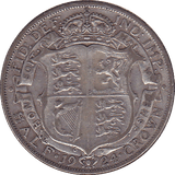 1924 HALFCROWN ( F ) B - Halfcrown - Cambridgeshire Coins