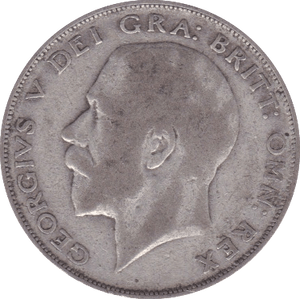 1924 HALFCROWN ( FAIR ) B - Halfcrown - Cambridgeshire Coins