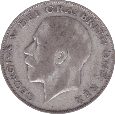 1924 HALFCROWN ( FAIR ) B - Halfcrown - Cambridgeshire Coins
