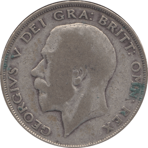 1924 HALFCROWN ( FINE ) 5 - Halfcrown - Cambridgeshire Coins