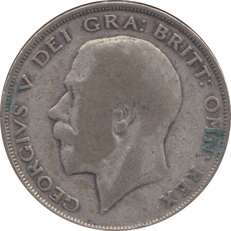 1924 HALFCROWN ( FINE ) 5 - Halfcrown - Cambridgeshire Coins