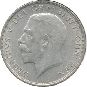 1924 HALFCROWN ( GVF ) - Halfcrown - Cambridgeshire Coins
