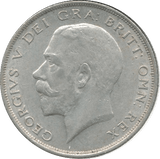 1924 HALFCROWN ( GVF ) - Halfcrown - Cambridgeshire Coins