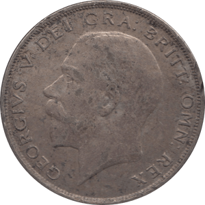 1924 HALFCROWN ( VF ) 2 - Halfcrown - Cambridgeshire Coins