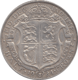 1924 HALFCROWN ( VF ) 3 - Halfcrown - Cambridgeshire Coins