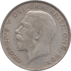 1924 HALFCROWN ( VF ) 3 - Halfcrown - Cambridgeshire Coins