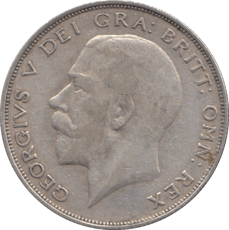 1924 HALFCROWN ( VF ) 3 - Halfcrown - Cambridgeshire Coins