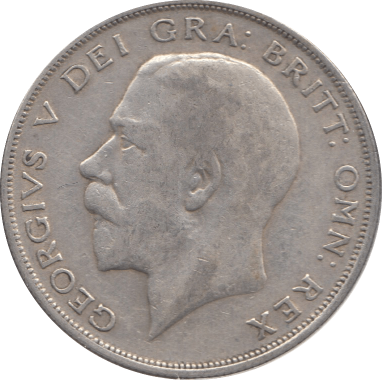 1924 HALFCROWN ( VF ) 3 - Halfcrown - Cambridgeshire Coins