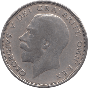 1924 HALFCROWN ( VF ) - Halfcrown - Cambridgeshire Coins