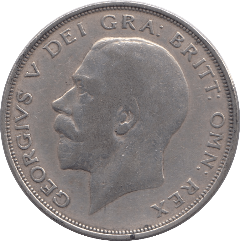 1924 HALFCROWN ( VF ) - Halfcrown - Cambridgeshire Coins