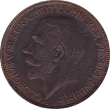 1924 HALFPENNY ( AUNC ) - Halfpenny - Cambridgeshire Coins