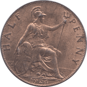 1924 HALFPENNY ( BU ) - Halfpenny - Cambridgeshire Coins