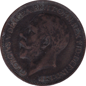 1924 HALFPENNY ( F ) - Halfpenny - Cambridgeshire Coins