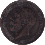 1924 HALFPENNY ( F ) - Halfpenny - Cambridgeshire Coins