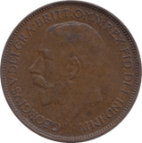 1924 HALFPENNY ( VF ) - HALFPENNY - Cambridgeshire Coins
