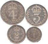 1924 MAUNDY SET GEORGE V - Maundy Set - Cambridgeshire Coins