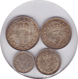 1924 MAUNDY SET ( UNC ) - Maundy Set - Cambridgeshire Coins