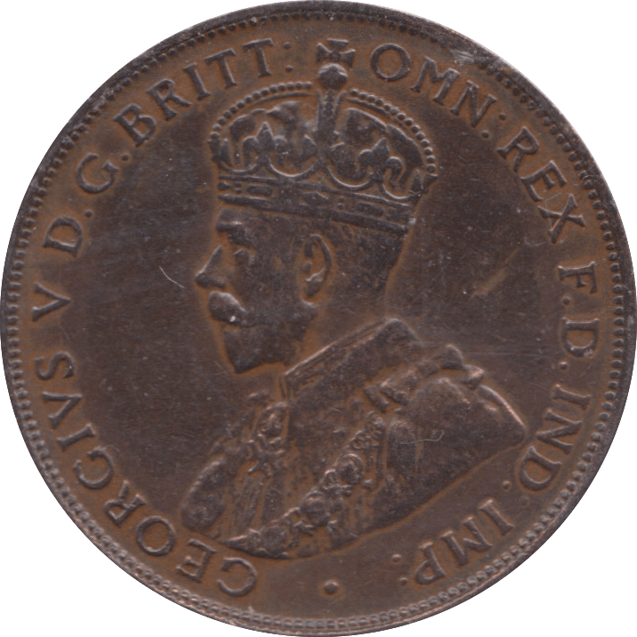 1924 ONE PENNY AUSTRALIA - WORLD COINS - Cambridgeshire Coins
