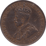 1924 ONE PENNY AUSTRALIA - WORLD COINS - Cambridgeshire Coins